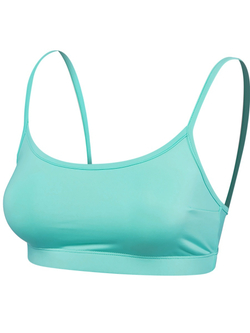 Женский топ теннисный Lotto Nixia IV Tank + Bra - green thai