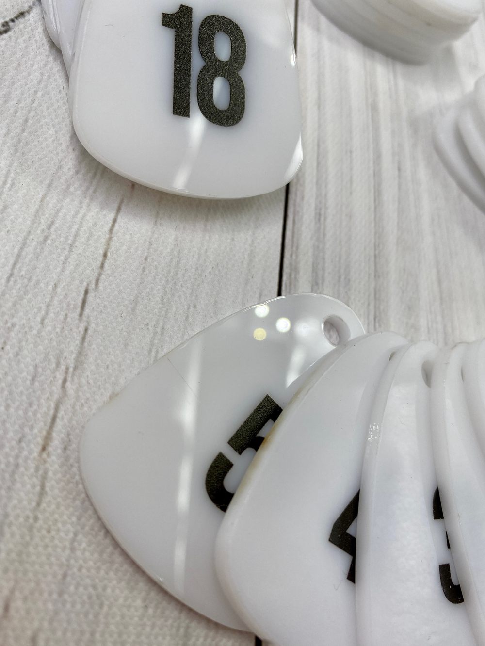 Номерки для ключей 40х56 (Комплект)