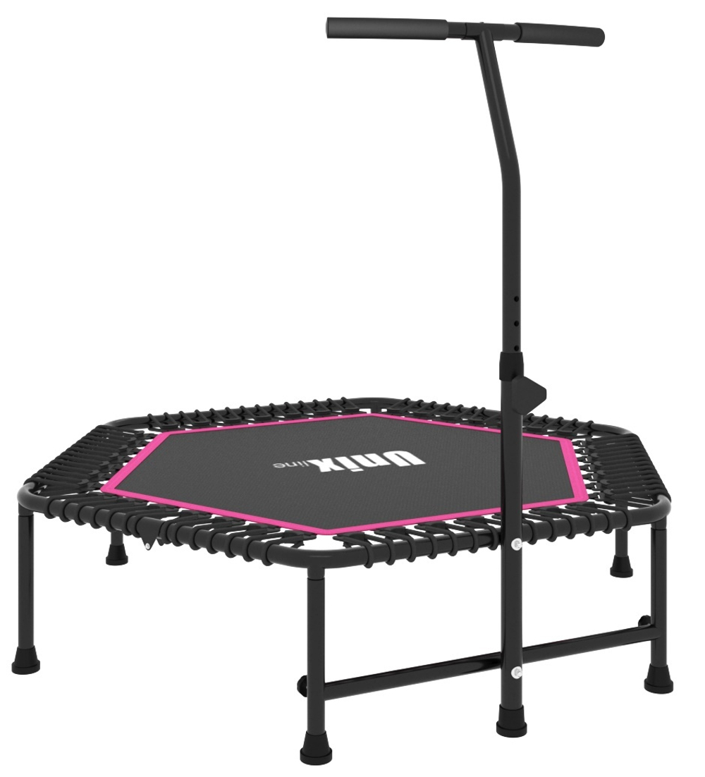 Батут UNIX Line FITNESS Pink (130 cm)