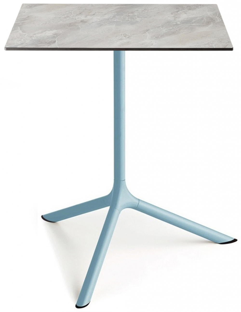 Стол ламинированный обеденный складной Scab Design Tripe Maxi Folding, голубой, каменный