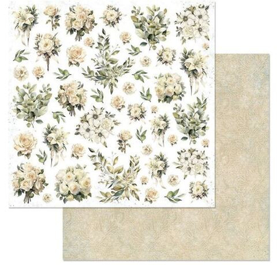 Бумага "Свадебное торжество. Цветы" (ScrapMania)