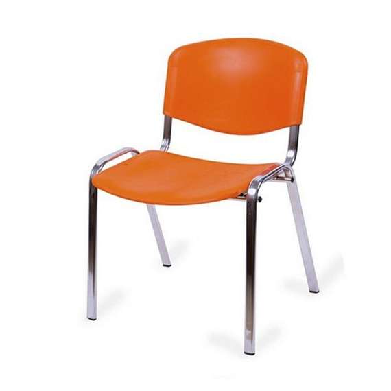 Стул офисный ИЗО ХРОМ (пластик)