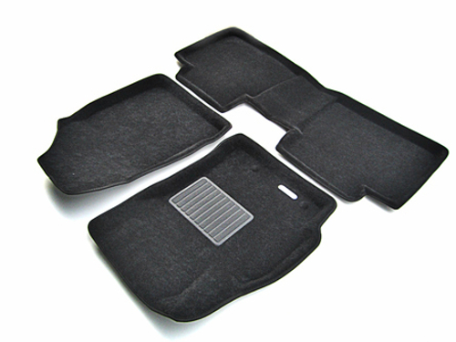 Коврики салона для TOYOTA Corolla (2013-) Euromat 3D Business черные. Арт. EMC3D-005128