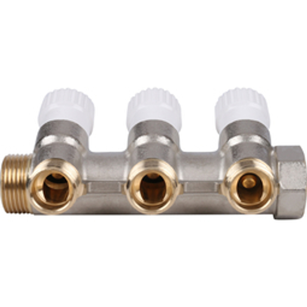 Коллектор регулировочный STOUT  3/4"х1/2" 3вых