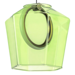 796114 Люстра CARAMELLO LED 6W 110LM КОФЕЙНЫЙ/ЗЕЛЕНЫЙ 3000K