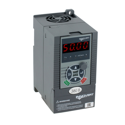 Преобразователь частоты INNOVERT PUMP IHD112P43T (1,1 кВтx380 В), выходной ток 3 А