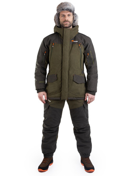 Костюм для охоты Магнум V2 до -45 (исландия, хаки) PRIDE