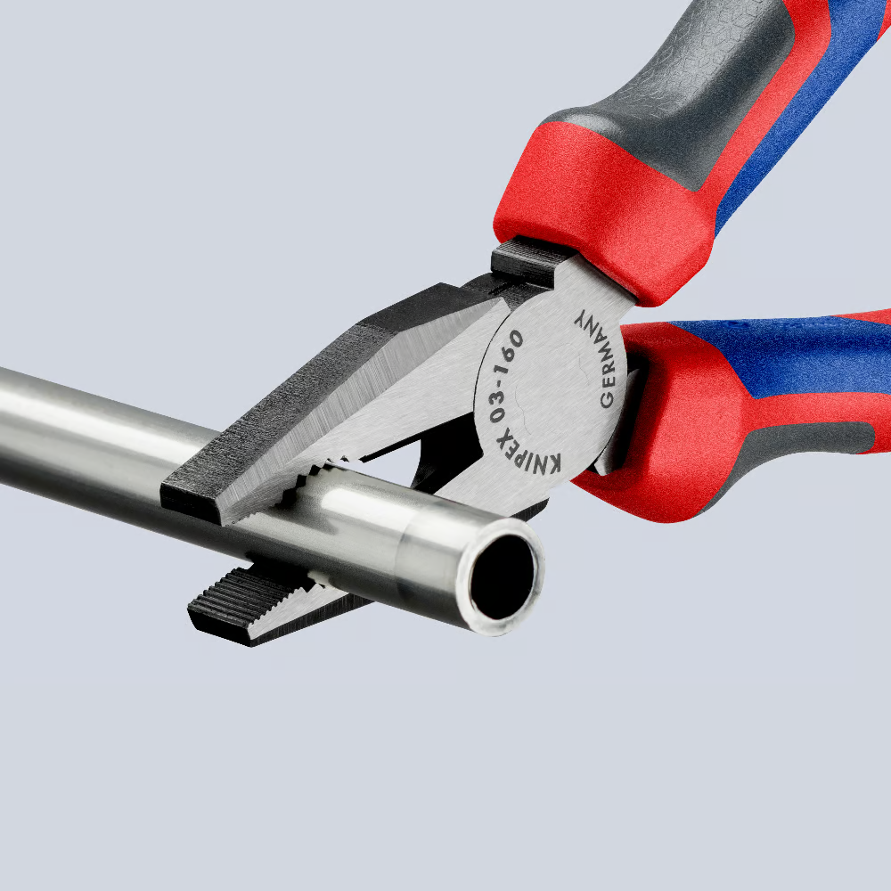 Плоскогубцы комбинированные чернёные 160 мм KNIPEX 0302160