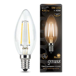 GAUSS LED FILAMENT CANDLE OPAL E14