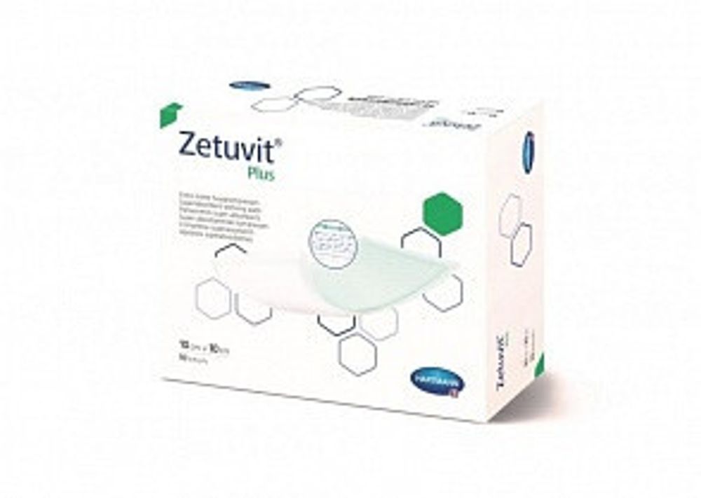 Zetuvit plus 10см х 10 см,10 шт/Цетувит плюс