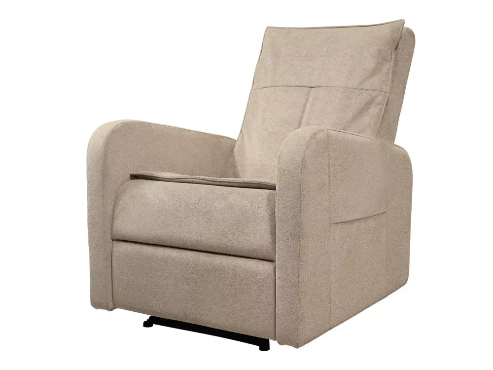 Массажное кресло реклайнер с механическим приводом FUJIMO COMFORT CHAIR F3005 FMF Грейси, Терра, Ваниль