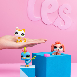Littlest Pet Shop - Три питомца города Коллекционные фигурки Туба 3-ПАК LPS00550 / артикул   LPS00550 1  / GTIN 885561005516
