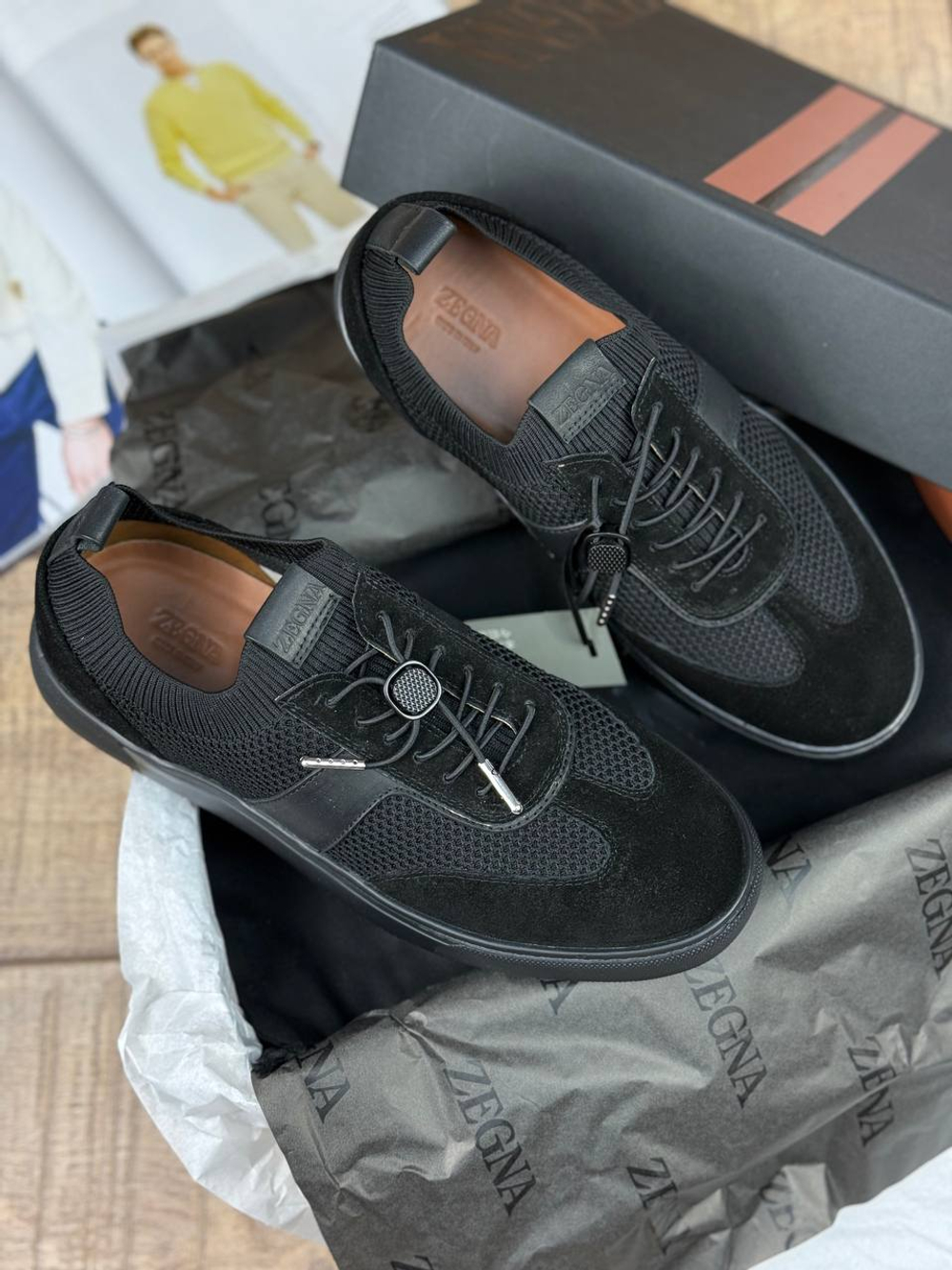 Кеды Zegna