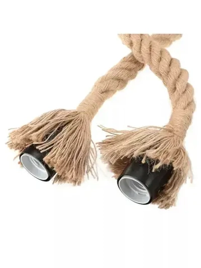 Люстра потолочная подвесная канат Rope Style / Светильник подвесной Лофт