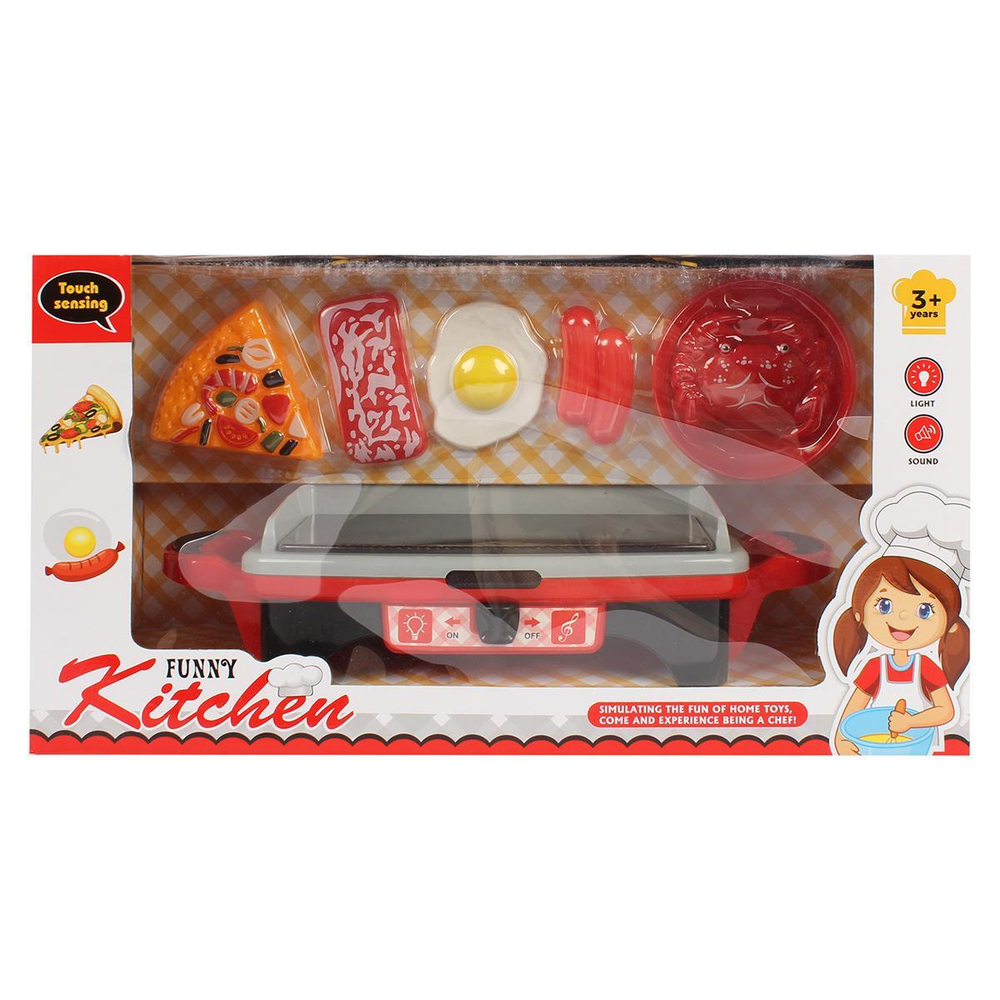 Барбекю, свет/звук, 11 предм. на бат. коробка Y9260026