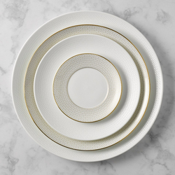 Wedgwood - Gio Gold обеденная тарелка 28см / артикул   40007539  / GTIN 701587194785