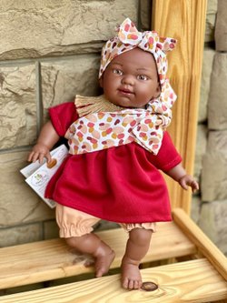 Кукла Nines 26см Coco мягконабивная в пакете (N2154A6)