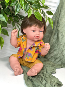 Кукла Manolo Dolls виниловая Leo 45см в пакете (8298)