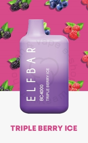ELF BAR BC4000 (ТРОЙНОЙ ЯГОДНЫЙ ЛЕД) (M)