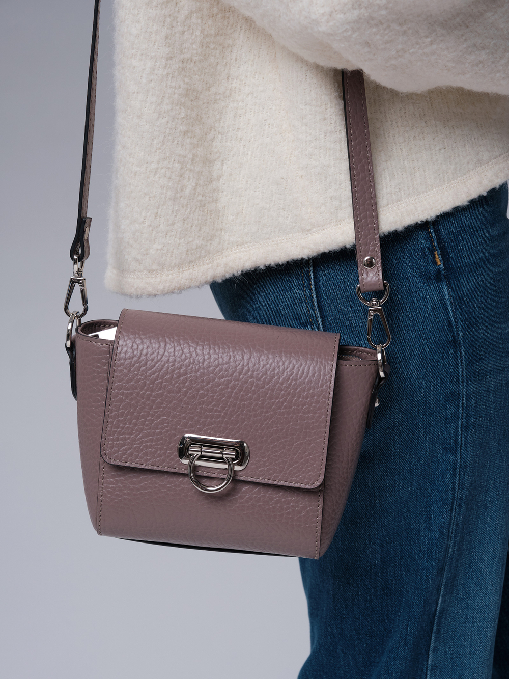 Сумка кросс-боди Azaro 3520 пыльно-лиловый