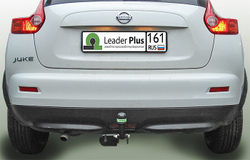 Фаркоп(прицепное) Лидер-Плюс для NISSAN JUKE (F15) (2WD) 2010-...(паспорт и сертификат в комплекте)(без электрики)N116-A