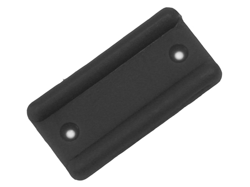 Подпятник черный прямоугольный