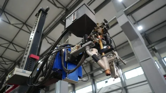 Подвесные однопроволочные головки для сварки под флюсом SAW типа INMZ9, INTEGRAL