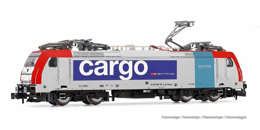 Электровоз BR 186 &quot;Cargo&quot;, SBB, Ep.VI