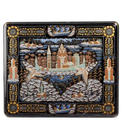 Народные промыслы ШК-30/ 81 Шкатулка «Русский север» Юсов. Н.