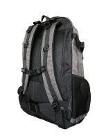 Рюкзак туристический усиленный QOZA, серый, 22 литра