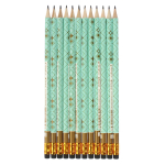 Карандаш ч/г "Mint gold" круглый с ластиком