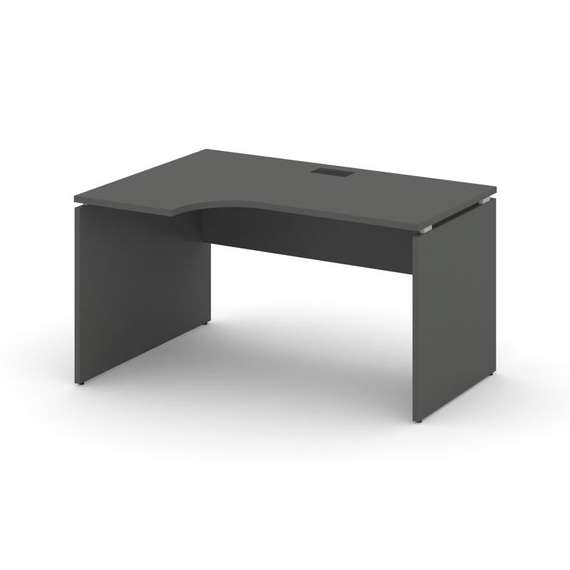 Стайл Проджект Стол рабочий эргоном. SN-D.SPA-022(L) 1580*800/980*750