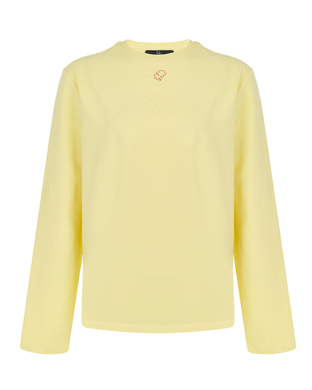 Лонгслив с вышивкой