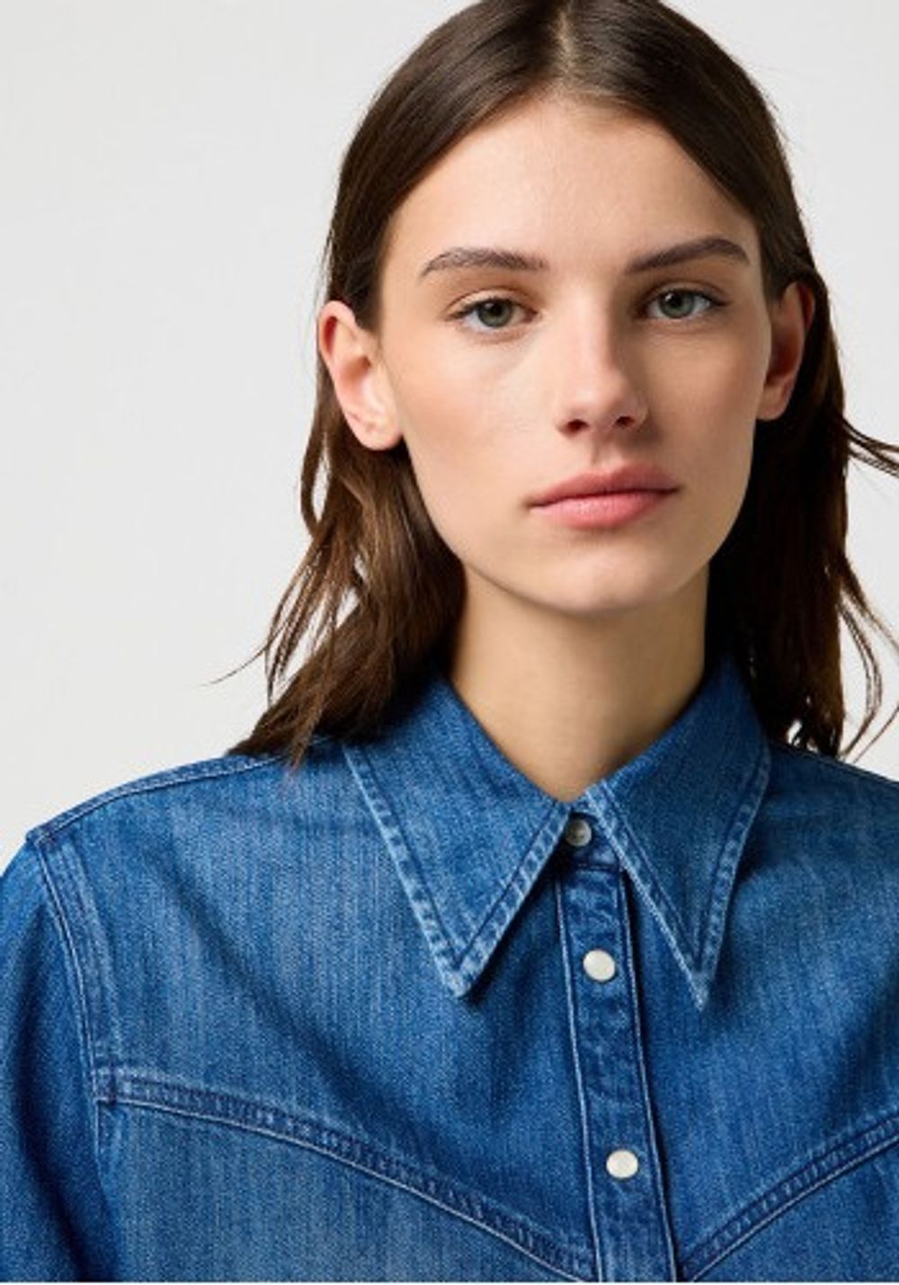 Блузка YOKE DENIM 112370794
