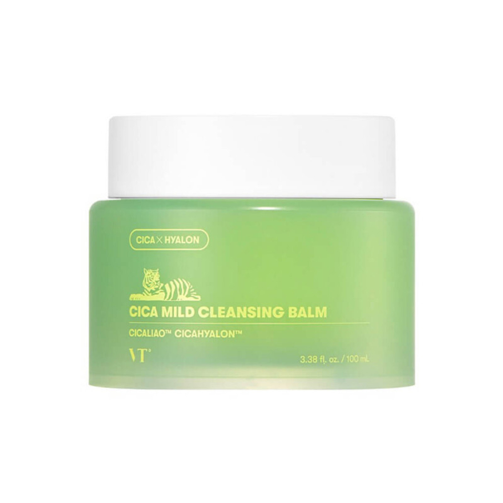 VT Cosmetics Cica Mild Cleansing Balm двойной очищающий бальзам-щербет с центеллой