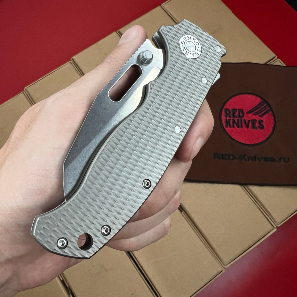 Нож Demko Knives AD-20 Ti SHF А +++ - рукоять фрез. AD-20TISHFФ