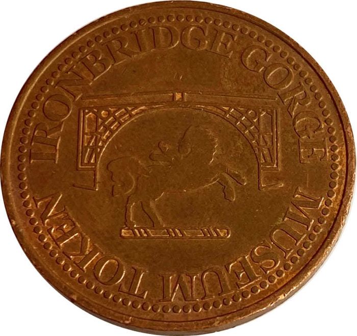 Жетон "Ironbridge Gorge Museum Token" (Half Penny)