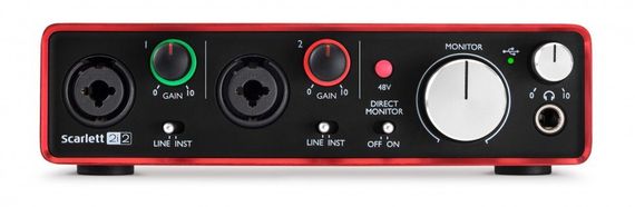 FOCUSRITE SCARLETT 2I2 2ND GEN