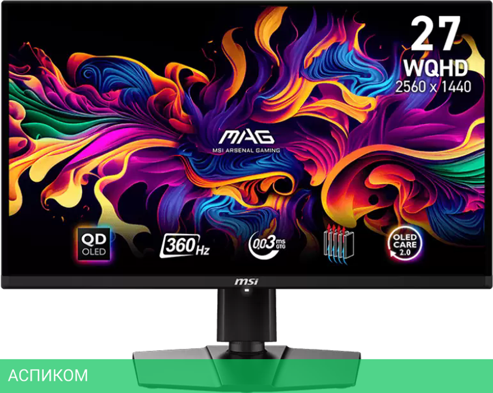 Игровой монитор MSI MAG 271QPX QD-OLED E2