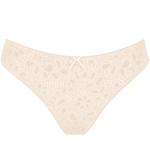 Кружевные трусики-бразилиана Amy (Размер: L) (Цвет: черный с розовым)