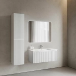 Тумба с раковиной Sancos Snob R 1.0 SNR1.0100W/CN7003 Bianco