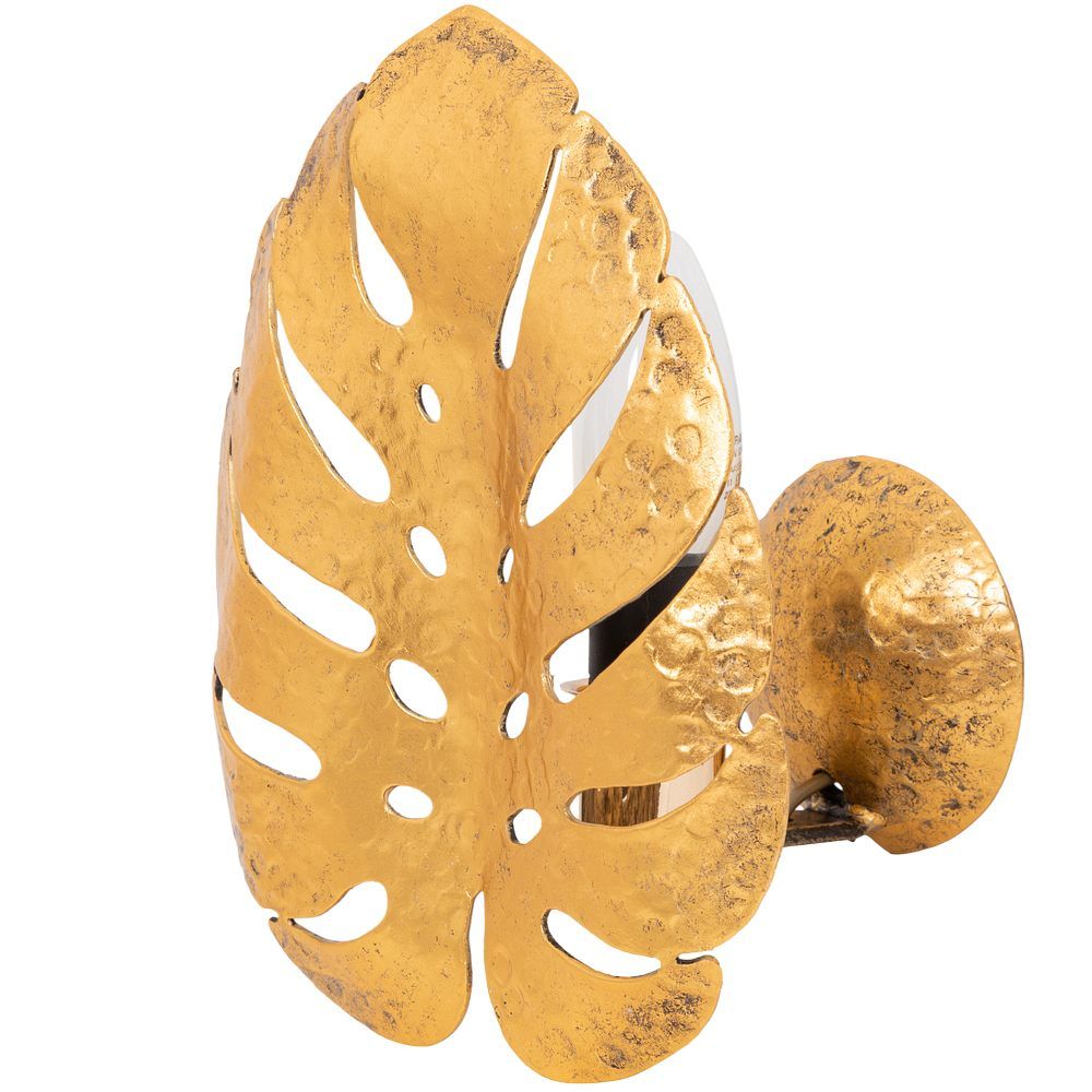 Бра настенный светильник Monstera Deliciosa (Монстера) Амбер