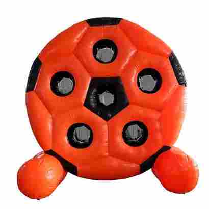 Надувной футбольный дартс «Гол» на подкачке, диаметр 3 м, размер 3×1,5×3 м