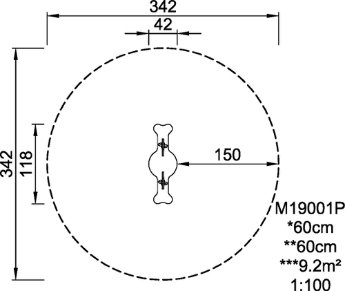 Горизонтальные качели Пони