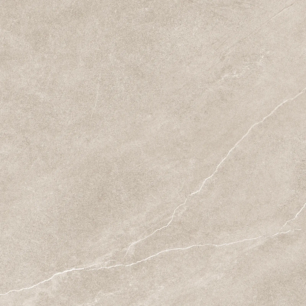 Керамогранит Alma Ceramica GFU6060RKL40R Rock Line 60x60 бежевый глазурованный матовый / карвинг / противоскользящий под камень