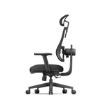 Эргономичное компьютерное кресло FoxGear NETZ One, DGBK, чёрный (FG-NETZ-ONE-DGBK)