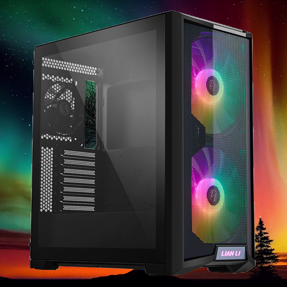 Кулер для корпуса ПК. Вентилятор для компьютера 120мм с RGB подсветкой 4-pin Molex. Черные.