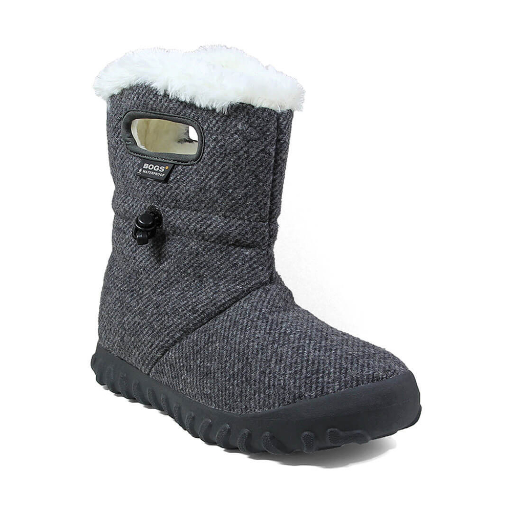 Сапоги Bogs Women BMOC Wool Charcoal Серые