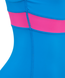 Купальник для плавания Triumph Blue/Pink, полиамид, подростковый