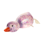 Мякиш Утка с блестками 15 см, 3 цвета микс, с-30511